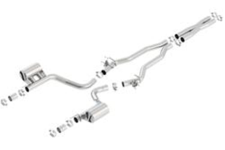 Borla ATAK Cat-Back Exhaust System 15-up Dodge Challenger 6.2L - Click Image to Close